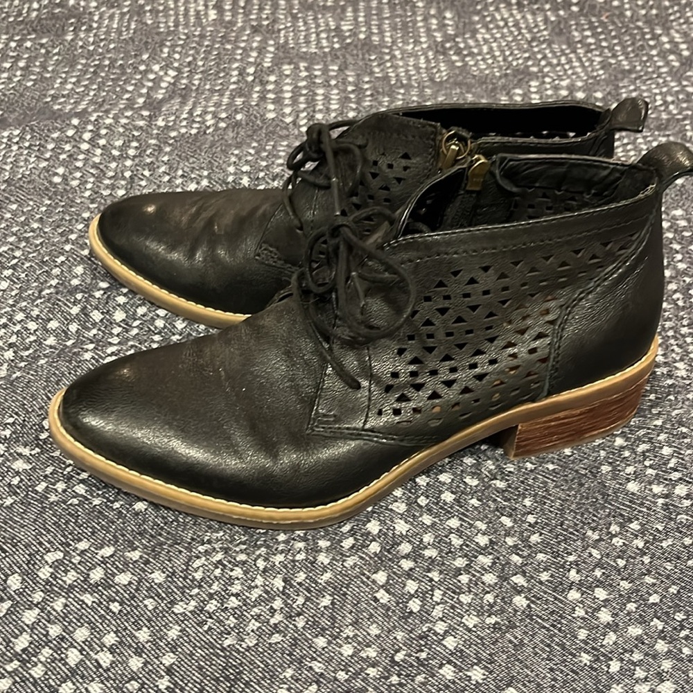 Comfortiva Laser Cut Bootie